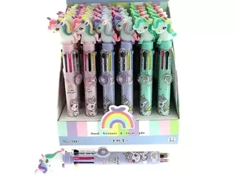 Długopis wielokolorowy Jednorożec (36szt) - ADAR