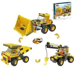 Klocki maszyna budowlana 166 elementów - Macyszyn Toys