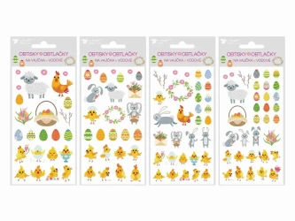 Naklejki wodne na jajka Zwierzęta i jajka 19x9cm 1szt.mix