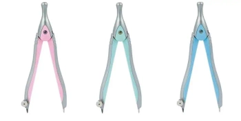 Cyrkiel GR-C106 pastelowy + grafity GRAND