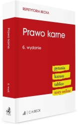 Prawo karne. Pytania. Kazusy. Tablice Testy online - praca zbiorowa