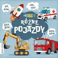 Książeczka kartonowa różne pojazdy - praca zbiorowa