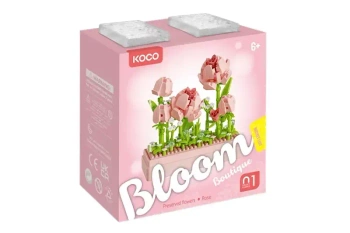 Klocki Kwiaty Róże 349el - Immaster-Koco