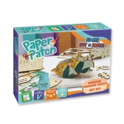 Zestaw decoupage Paper Patch - Puzzle Dino drewn - Strigo