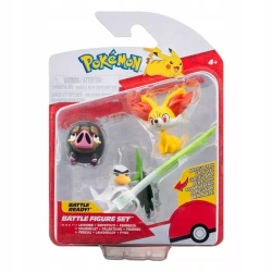 JAS POKEMON FIGURKA 3PAK FEN +LEC +SIR