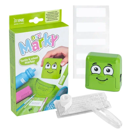 Pieczątka drukarenka Diy Marky do odzieży zielona - Colop