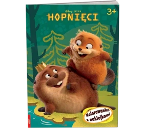 Disney Hopnięci. Kolorowanka z naklejkami - Opracowanie zbiorowe