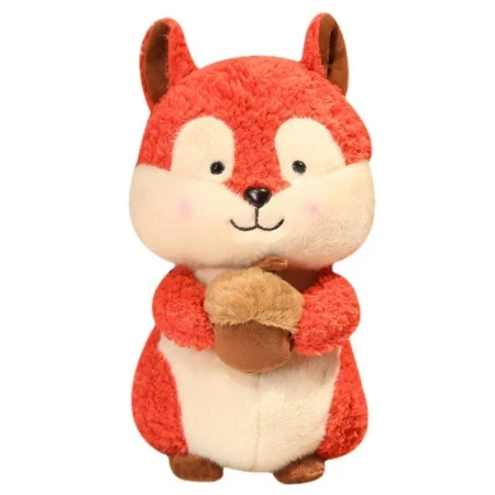 Maskotka przytulanka wiewiórka 25cm - Leantoys