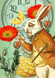 Karnet B6 z kopertą Alicja w krainie czarów - Madame Treacle