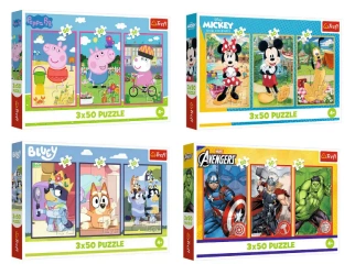 Puzzle 3x50 - Trefl
