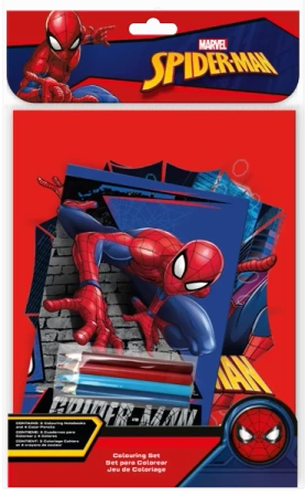 Zestaw do kolorowania Spiderman - Kids Euroswan