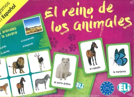 Gra językowa Hiszpański El reino de los animales - praca zbiorowa