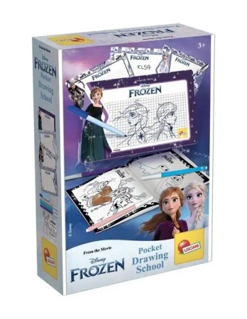Kompaktowa szkoła rysowania Frozen - Lisciani