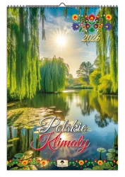 Kalendarz 2026 A3 ścienny jednostronny kwiaty - Pan Kalendarzyk