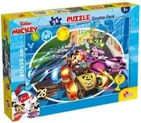 Puzzle dwustronne Myszka Miki 24 - Lisciani