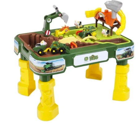 Stolik farma John Deere piaskownica - Klein
