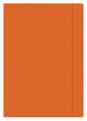Teczka z gumką. A4+ pomarańczowa. - Interdruk