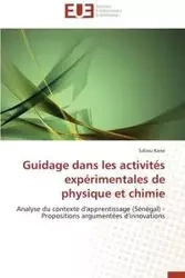 Guidage dans les activités expérimentales de physique et chimie - KANE-S