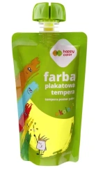 Farba tempera 100ml neon żółta HAPPY COLOR - GDD
