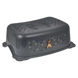 Podnóżek Konik Minimal stalowy szary - Maltex