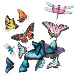 Naklejki transparentne PVC motyle - Dalprint dpCraft