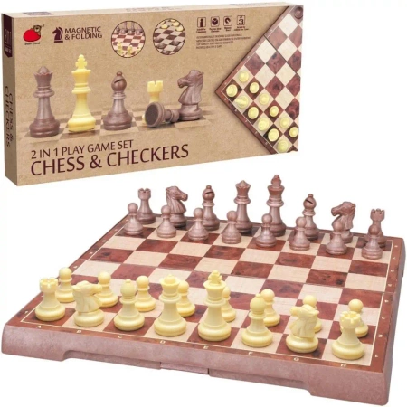 Szachy i warcaby magnetyczne - Trifox