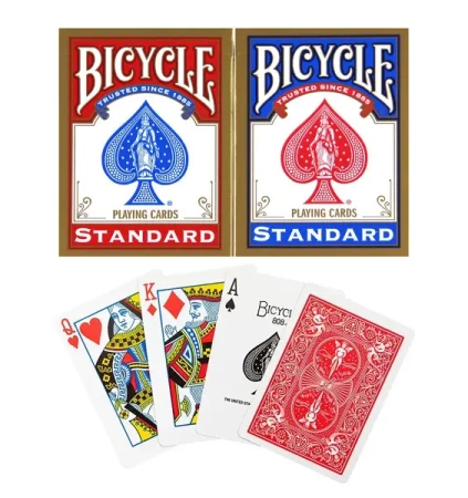 Karty do gry Bicycle Gold Rider Back 1szt.mix - USPC