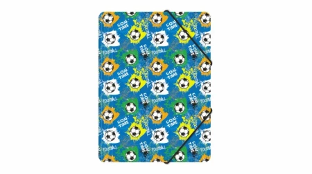 Teczka z gumką A4 pp z nadrukiem football