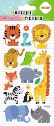 Naklejki 3D Fancy Wild Animals 90x210 HAPPY COLOR - GDD
