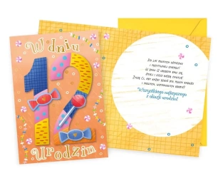 Karnet Urodziny 12 - Kukartka