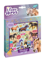 Naklejki I love horses - Grafix