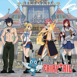 Kalendarz 2024 ścienny Fairy Tail - Studio JG kalendarze