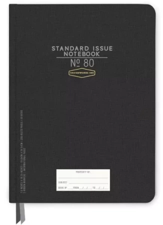 Notes Jumbo Black - Designworks Ink