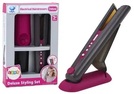 Prostownica do włosów stojak światła dźwięki - Leantoys
