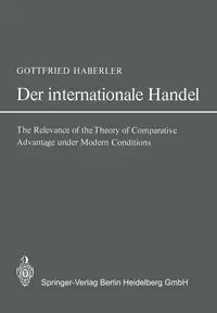 Der Internationale Handel - Haberler Gottfried