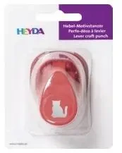 Dziurkacz ozdobny średni 17mm kotek - Heyda