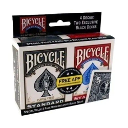 Karty Rider Back 4-pak BICYCLE - Quint