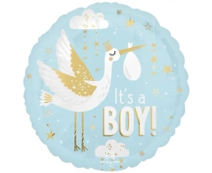Balon foliowy Special delivery Baby Boy 46cm - Anagram