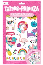 Tatuaże zmywalne Tattoo Palooza - Przyjaciele - Kolorowe Baloniki