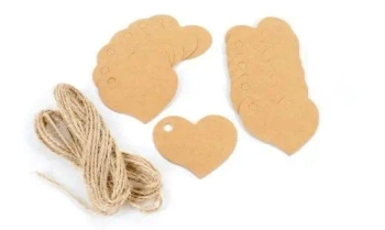 Tagi prezentowe Serce - Fandy