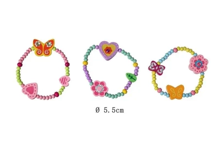 Drewniana bransoletka mix - Artyk