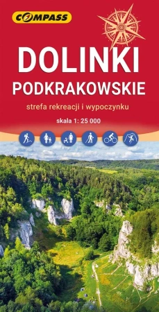 Mapa - Dolinki Podkrakowskie 1:25 000 - praca zbiorowa