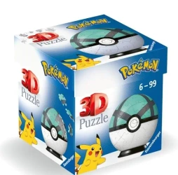 Puzzle 3D Kula: Pokemon Net Ball - Ravensburger