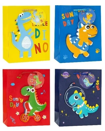 Torebka ozdobna pop-up 18x23x8cm mix ROZETTE