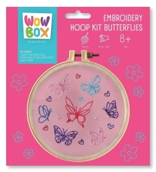 Wow Box. Zestaw do haftowania Motylki - TM Toys