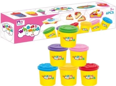Zestaw ciastoliny 6 szt - Merkpol