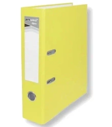 Segregator A4 z okuciem 7,5cm jasnożółty - Penword