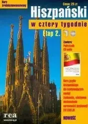 W 4 tygodnie ETAP 2 hiszpański (CD Gratis) REA - Małgorzata Bryl, Julia Nawrot