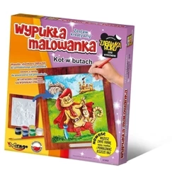 Wypukła malowanka Bajka - Kot w butach - Mirage Hobby