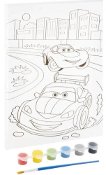 Malowanie po numerach + farbki Auta - Grafix